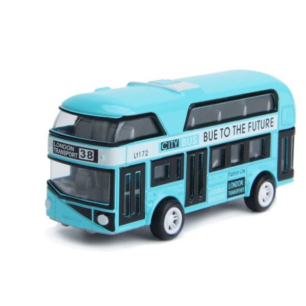 Dobbeltdækker Bus London Bus Design Bil Legetøj Sightseeing Bus Køretøjer Urban Transport Køretøjer