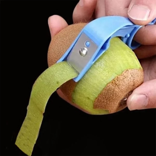 Frugt æble kiwi skræller appelsin kutter grøntsag rustfrit stål skrællere bærbar manuel skrælning