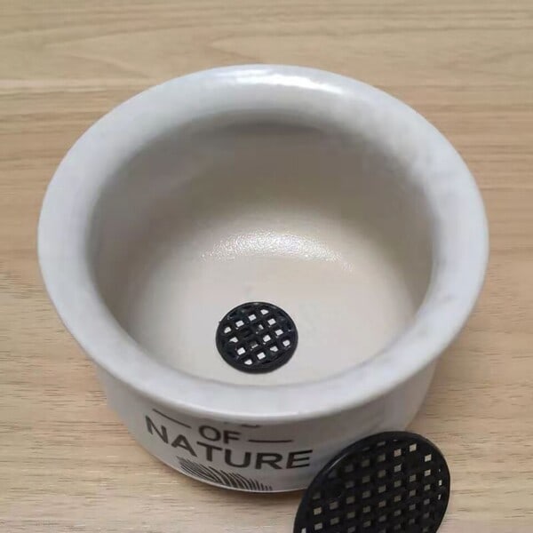 10 st blomma kruka hål nät dyna