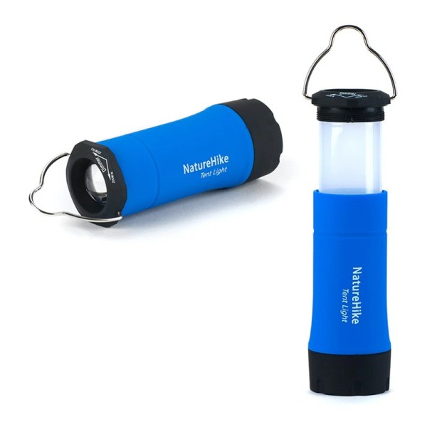 Ultra Ljus Portabel Multifunktioner Batteri Zoombar Blinkande Camping Lantern