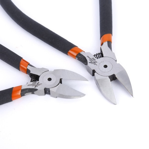 Diagonal Skärning Tång 6" Tråd avisolering Verktyg Sid Kutter Kabel Grader Nipper Elektriker Gör-det-själv Reparation Handverktyg