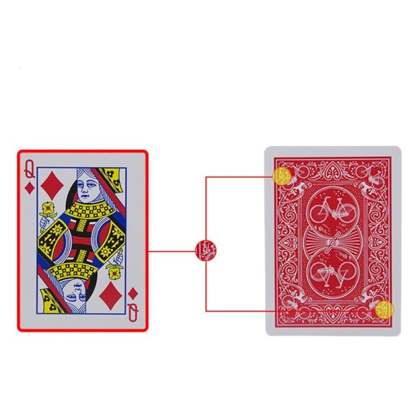 Magic Cards Marked Stripper Deck Playing Cards Poker Magic Tricks Close-up Street Magic Trick