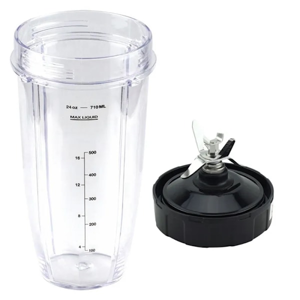 Blender Ersättningsdelar För Ninja 24Oz Cup 7 fenor Extractor Blade För Nutri Ninja Auto IQ BN801