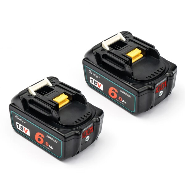 Oppladbart Li-ion batteri For Makita elektroverktøy 18 v batterier