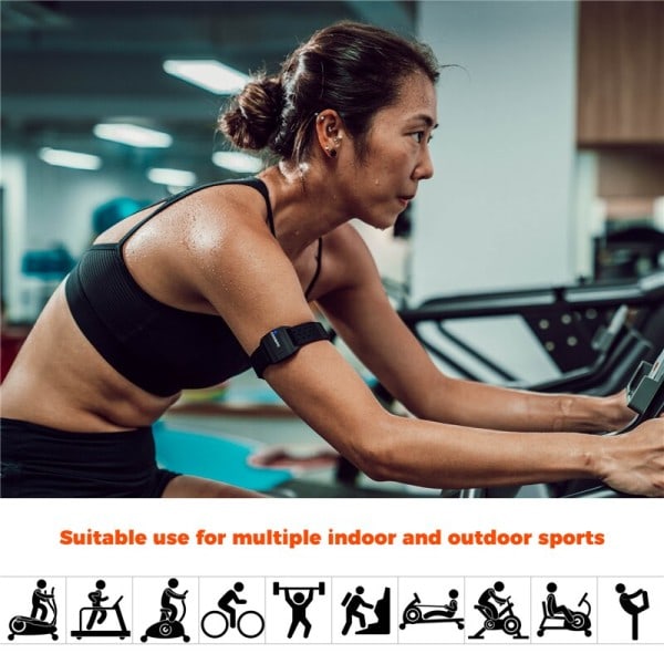Hjerte Rate Monitor Armbånd Optisk Fitness Utendørs Beat Sensor Bluetooth 4.0 AN