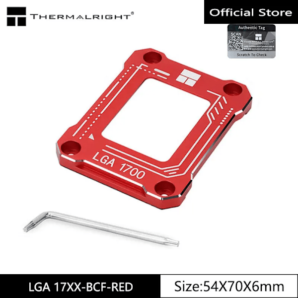 Thermalright LGA 17XX-BCF böjd korrigering fäste LGA1700 plattform CPU installation fast fäste