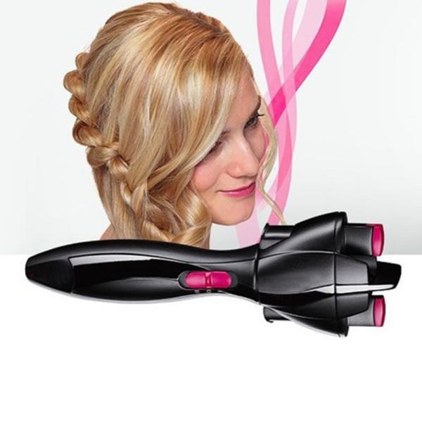 Elektrisk Hår Fläta Automatisk Twist Braider Stik Device Machine Flätning Frisyr Hår Styling Verktyg