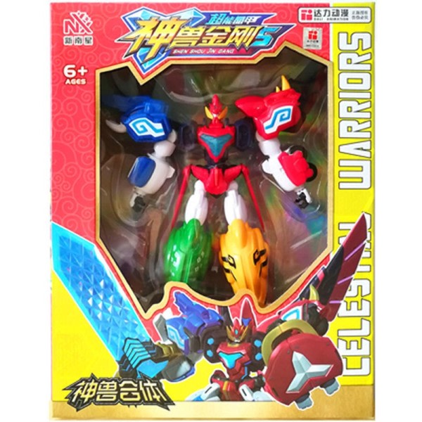 Super Sentai Megazord Ranger Deformation Robots Dinosaur Kraftfuld  Action Figur