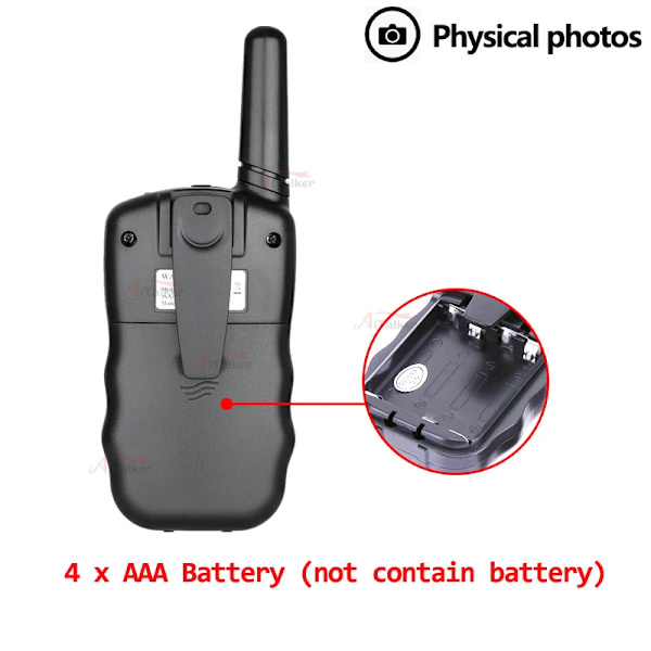 Kids Walki Talki 2 pieces Celular Handheld Transceiver Phone Radio Interphone