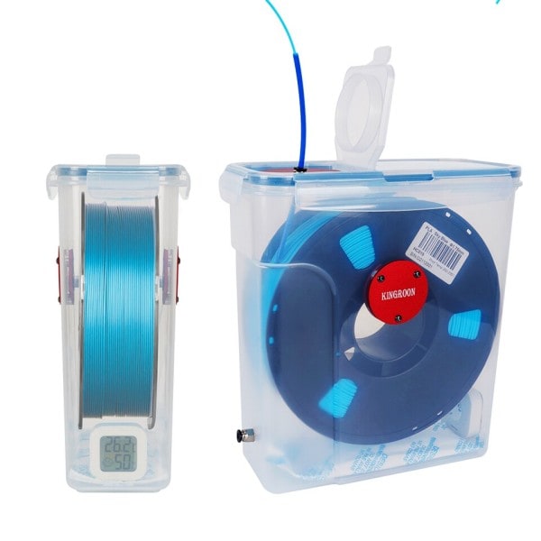 3D Printer Filament Box Kit Filament Dryer Box Filament Oppbevaring Holder for Dry TPU ABS PLA Filament