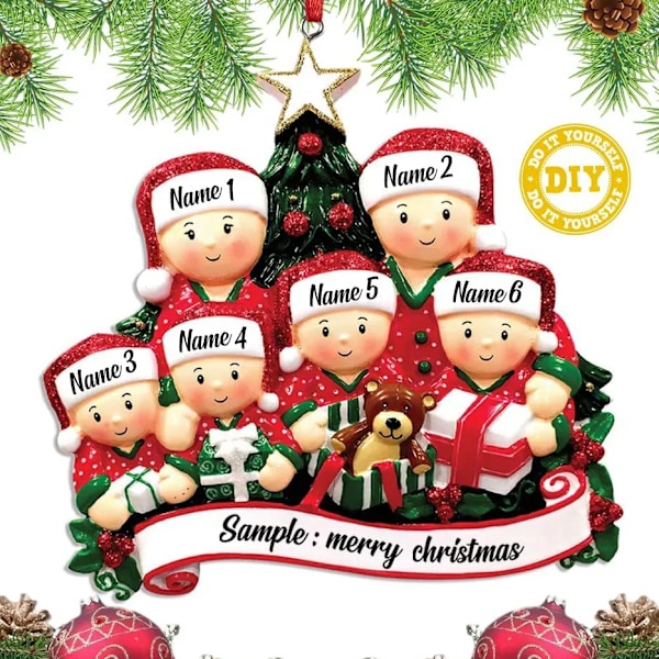 Joulu Rippus Navidad DIY Henkilökohtainen Koti joulu koristelu joulu puu riitus koristelu