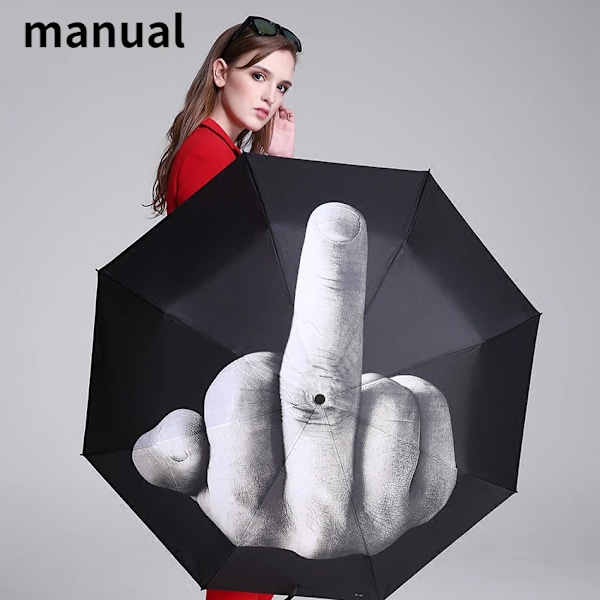 Regn mellemfinger paraply kvinder paraply
