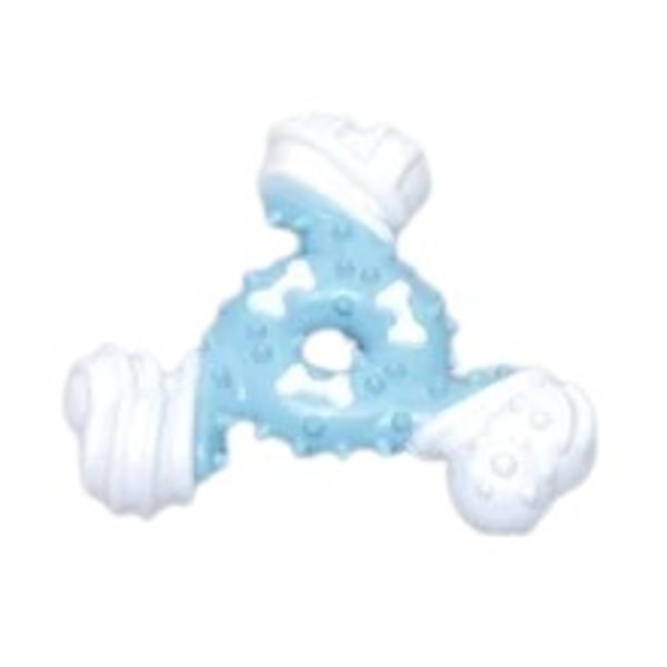 Spelet är tvålager (fast och mjuk plast) 'Country bone', 12 cm, blue (complex 5 st)