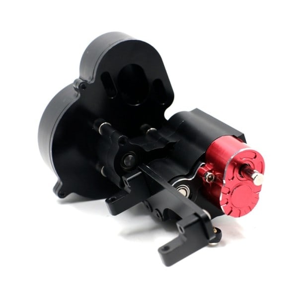 Metal 2 Speed Skiftbar Transmission Gearkasse Til Axial SCX10 & SCX10 II III 1/10 RC Crawler Bil Opgraderinger Dele