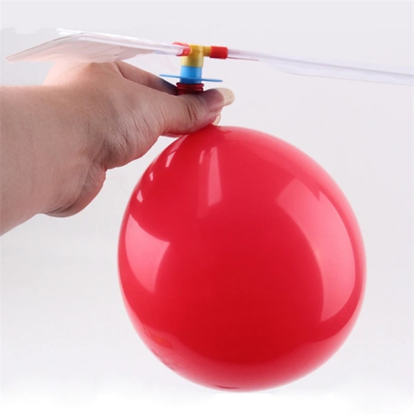 Helikopter ballong bärbar utomhus lek flyg ballong leksak