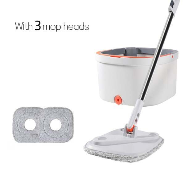 Mopp Vatten Separation 360 rengöring Med Hink Mikrofiber Lata Nej Handtvätt Golv Flytande Mopp