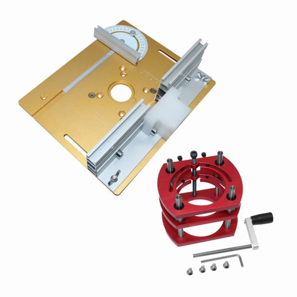 Router Lift Kit Aluminium Router Plade til 65mm Diameter Motorer