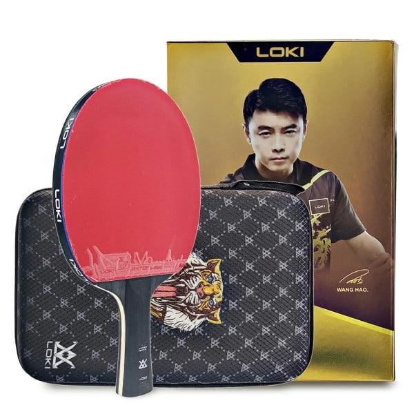 E-Series Bord Tennis Racket Professional Carbon Blade PingPong Racket