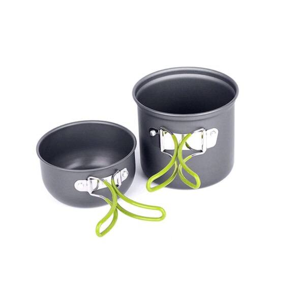 Camping matlagning redskap utomhus porslin gryta set