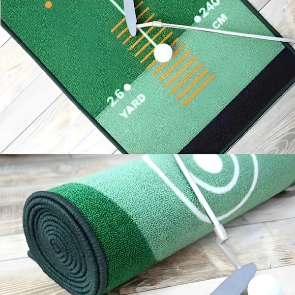 Golf Matta Putting Matta Inomhus Utomhus Träning Putting Träning Golf Green Fairway Pad