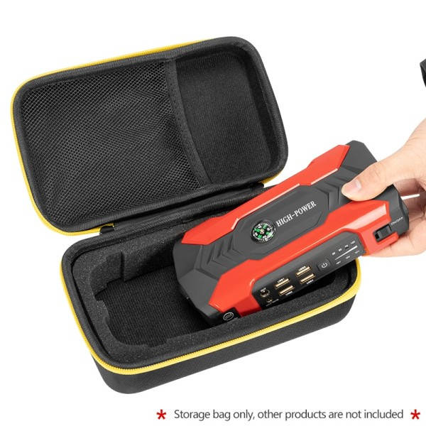 Tom Hård EVA Udendørs Rejse taske Taske til Baseus 20000mAh Jump Starter Power Bank