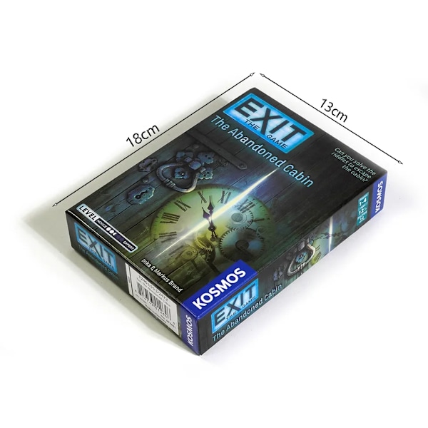 Exit The Abandoned Cabin Exit The Game Card Game A Kosmos Game Kennerspiel Des Jahres Vinner Familievennlig Card