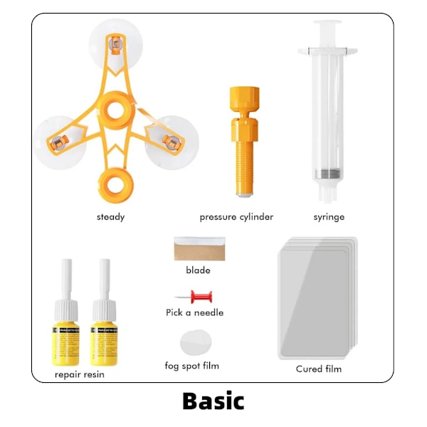 Bil Vindruta Spricka Reparationer Kit Gör-det-själv Fönster Snabb Fix Reparation Verktyg Lim för Glas Bil Glas Repa Spricka Reparation Tillbehör