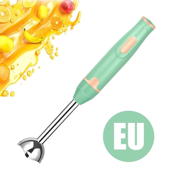 Hand Stick Blender El Mat Grönsakskvarn Handhållen Stick Blandare för Smoothies Såser
