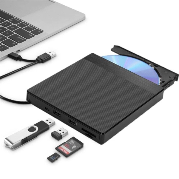 USB 3.0Typ C Extern CD DVD RW Optisk Enhet DVD Brännare DVD Skrivare Super Drive För Laptop Notebook