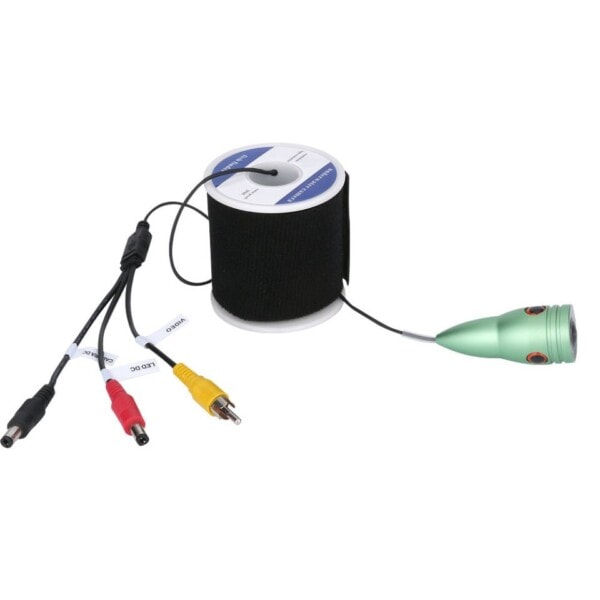 Undervattens Fiske Kabel+ Kamera med 6PCS 1W LED infraröd Lampa Ljus
