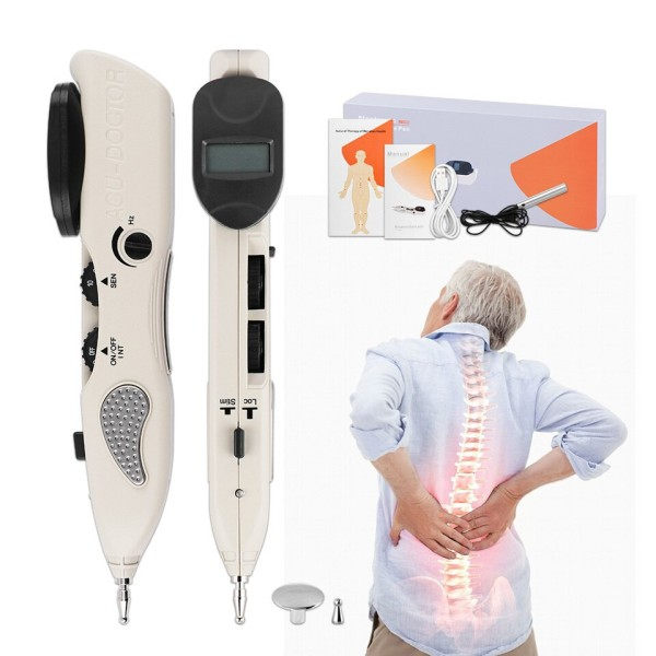 Elektronisk Akupunktur Penna Tens Point Detektor Akupunktur Massage Smärtterapi Akupunktur