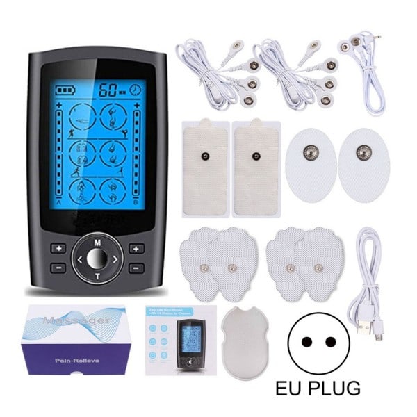24 Modes 20 Intensitet Elektrisk Stimulation Massager Muskel EMS terapi