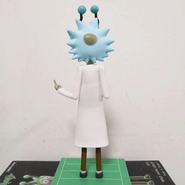 16 cm Anime Rick Sanchez Action Figur Mellefinger Fred Samling Blandt Verdener Model Ornamenter Model Legetøj