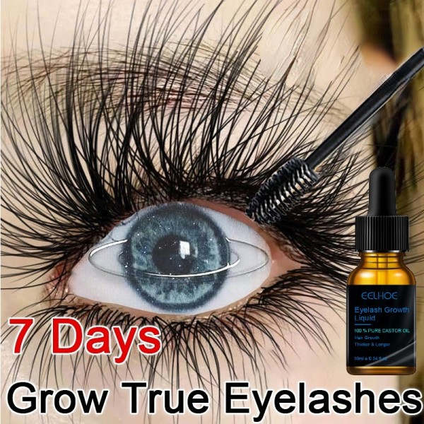 Snabb Ögonfransar Enhancer Naturlig Ögonfrans Tillväxt Serum Tjockare Ögonfrans vård Ögonbryn Lyft
