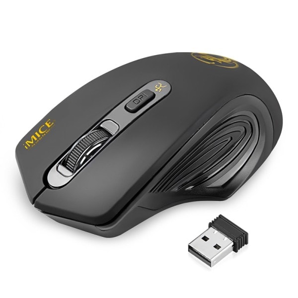 USB 3.0 Mottaker Trådløs Mus 2.4G Silent Mus 4 knapper 2000DPI Optisk Datamaskin Mus