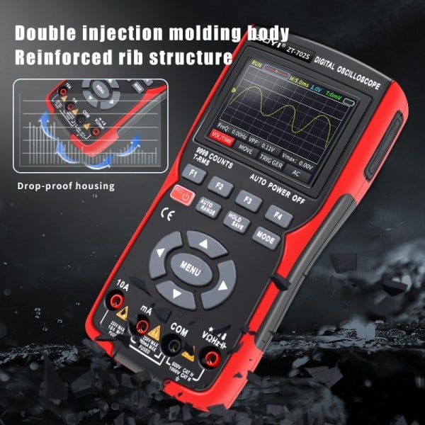 Digital Oscilloskop Multimeter Profesjonell Tester