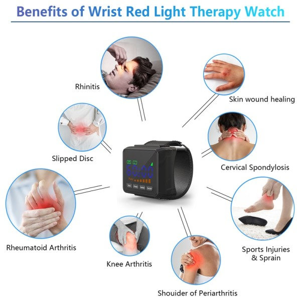 Laser ur terapi 650nm diabetiker ur halvleder laser behandling
