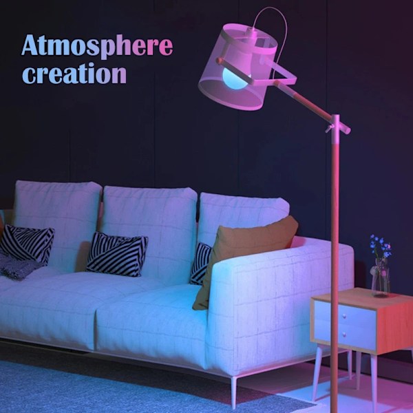 16 färger RGB lampa LED flerfärgad lampa E27 bas 220V hushåll belysning dimbar