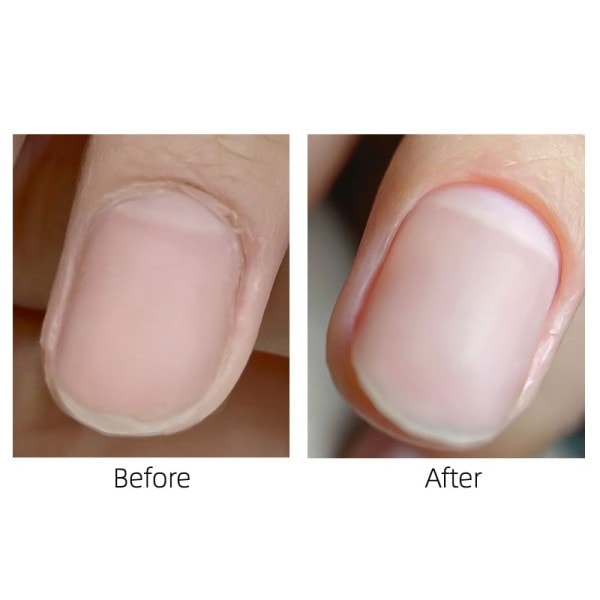 1 PC dobbeltende rustfrit stål neglebånd skubber negle manicure fjerner