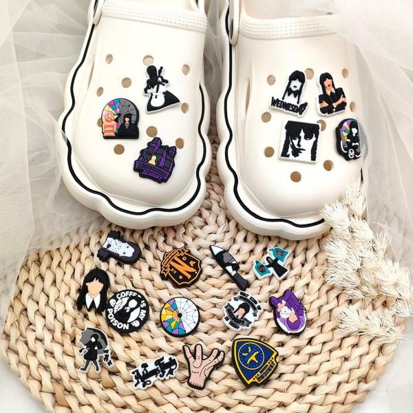 20 kpl setti amerikkalainen komedia kenkä korut PVC Croc Charms muoti kenkä asusteet