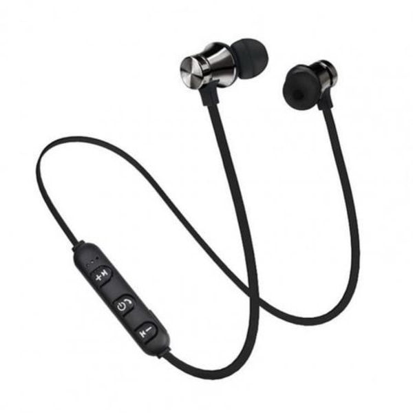 Magnetisk Trådløs Hovedtelefoner Bluetooth Øretelefoner Stereo Sports Vandtætte Øretelefoner