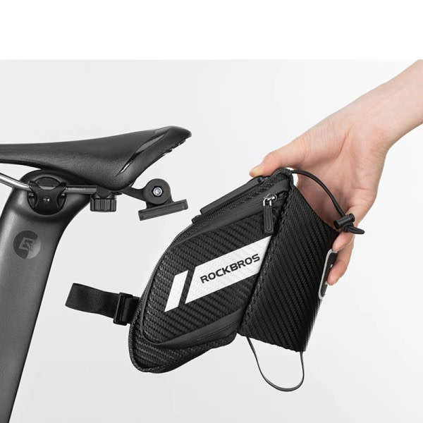 Cykel taske vand afvisende holdbar reflekterende MTB vej cykel med vand flaske lomme