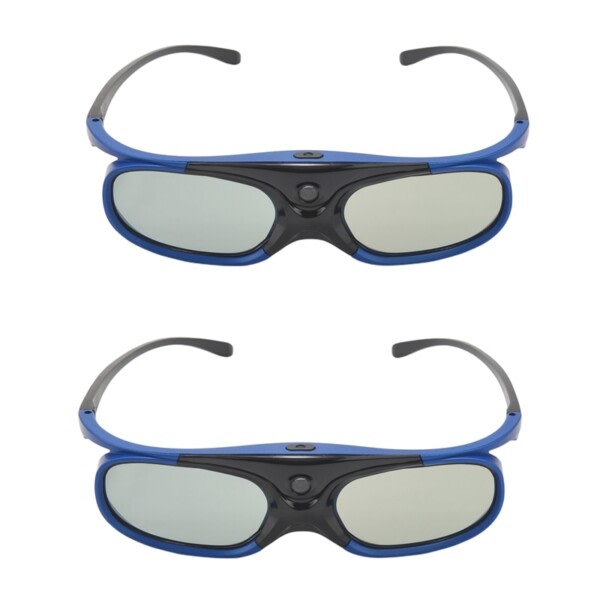 4 stk aktiv lukker briller DLP-link 3D briller USB For DLP LINK projektorer