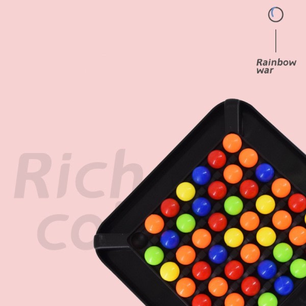 Children's Rainbow BallToys Elimination Matching Game Board Educational Toys