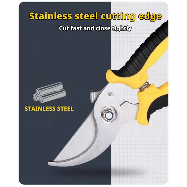 1 stykker Beskærer Have saks Professionel Sharp Bypass Beskæring saks