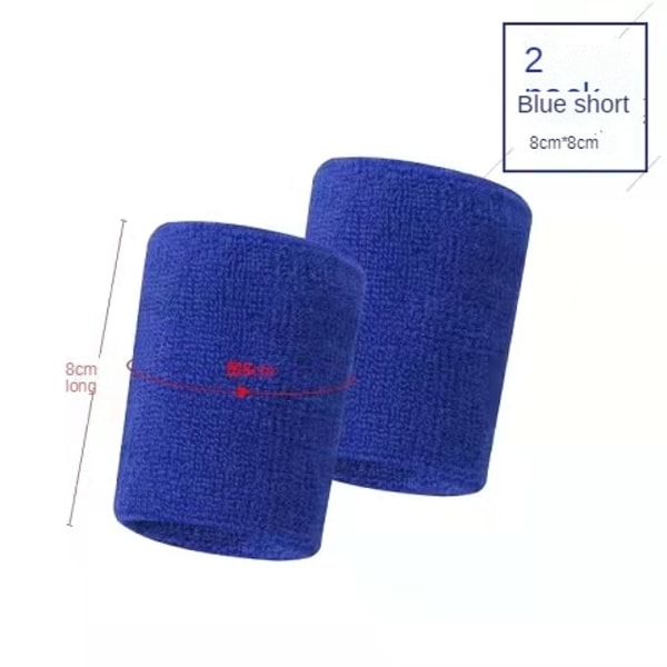 Sports armbånd elastisk håndklæde svedabsorberende armbånd