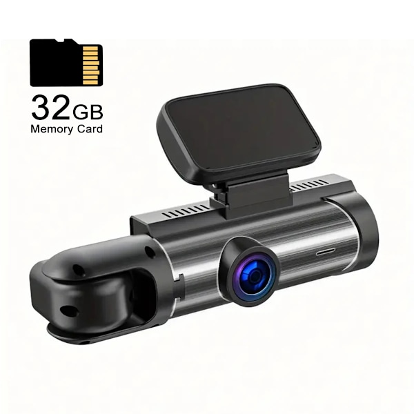 1080P Dash Cam autoille kaksois kamera etu ja sisä auto kamera IR Yönäkymällä