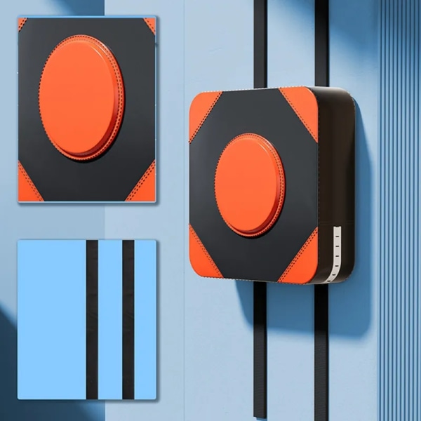 Läder Vägg Punching Pad Boxing Punch Target Träning Sandsäck Sport Dummy Punching påse