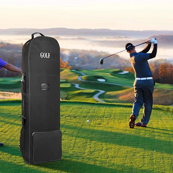 Mjuk Golf Rese väskor Med Hjul Large Capacity Aviation väska
