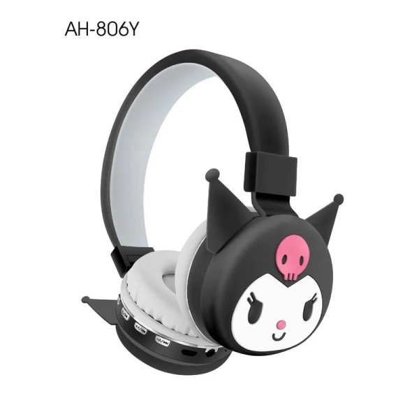 Söpö Bluetooth Kuulokkeet Langattomat Kuulokkeet Anime sarjakuva Stereo Kuulokkeet Kuulokkeet